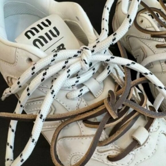 Miu Miu x NB White Fashion Footwear - Picture 4 of 7